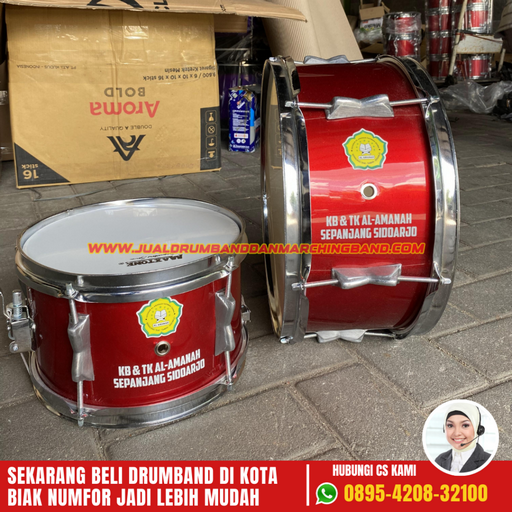 Jual Peralatan Drum band TK di Biak Numfor,Papua