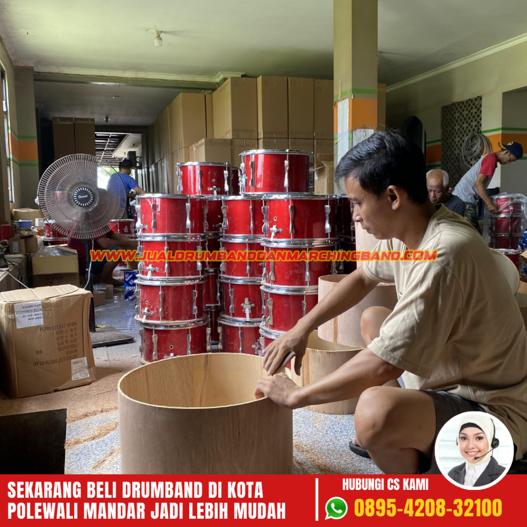 Jual 1 Set Drum band TK di Kota Polewali Mandar, Sulawesi Barat (2)