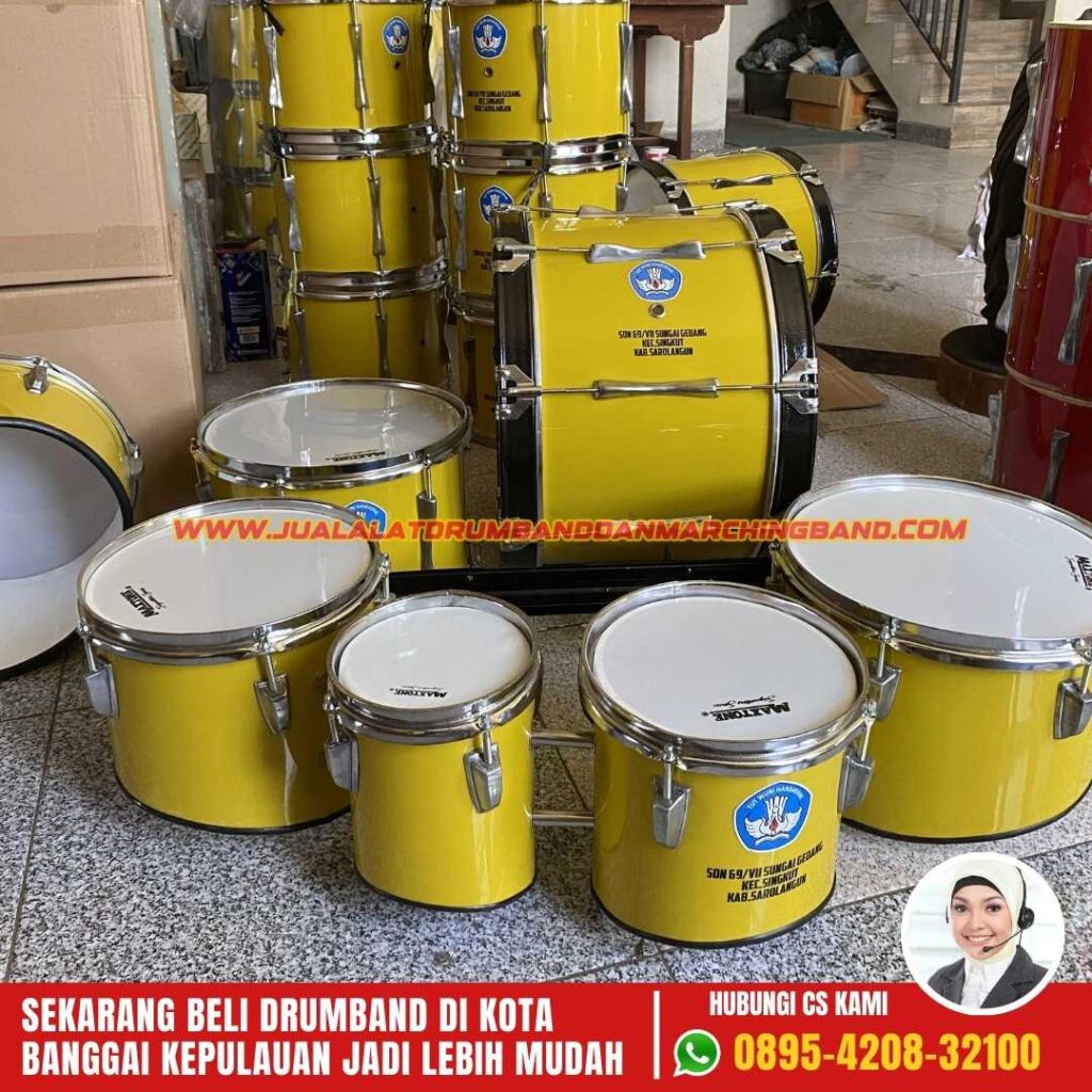 Jual Alat Drum band SD Terbaik di Banggai Kepulauan, Sulawesi Tengah