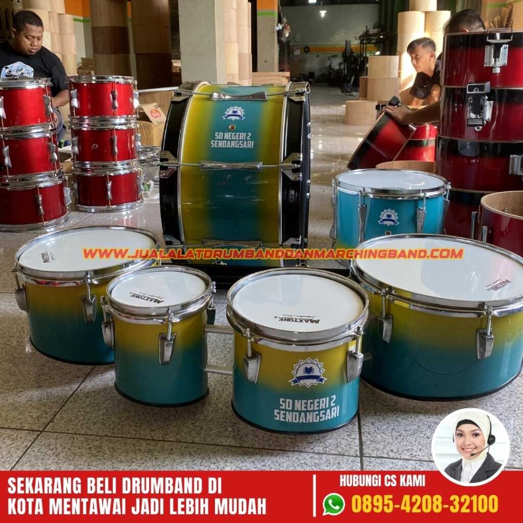 Alat Drumband untuk Anak SD di Kepulauan Mentawai, Sumatera Barat