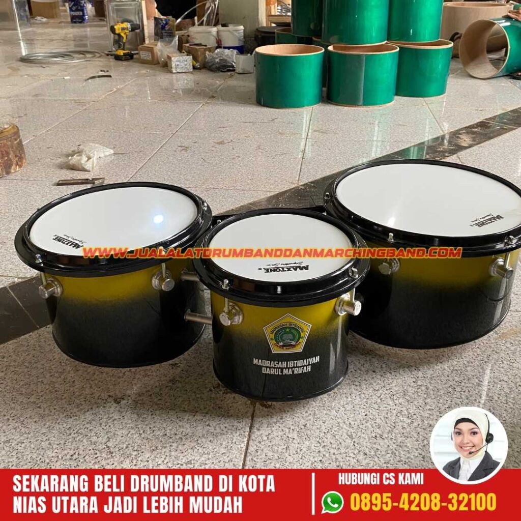 Jual Set Triotom Semi Marchingband di Nias Utara, Sumatera Utara Lengkapi Kegiatan Drumband Sekolah Anda dengan Triotom Terkeren